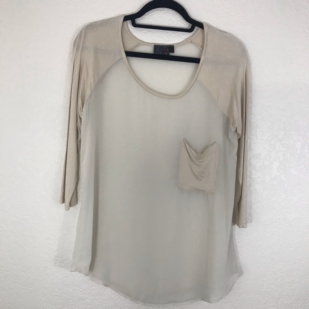 3/4 Sleeve Blouse.    E